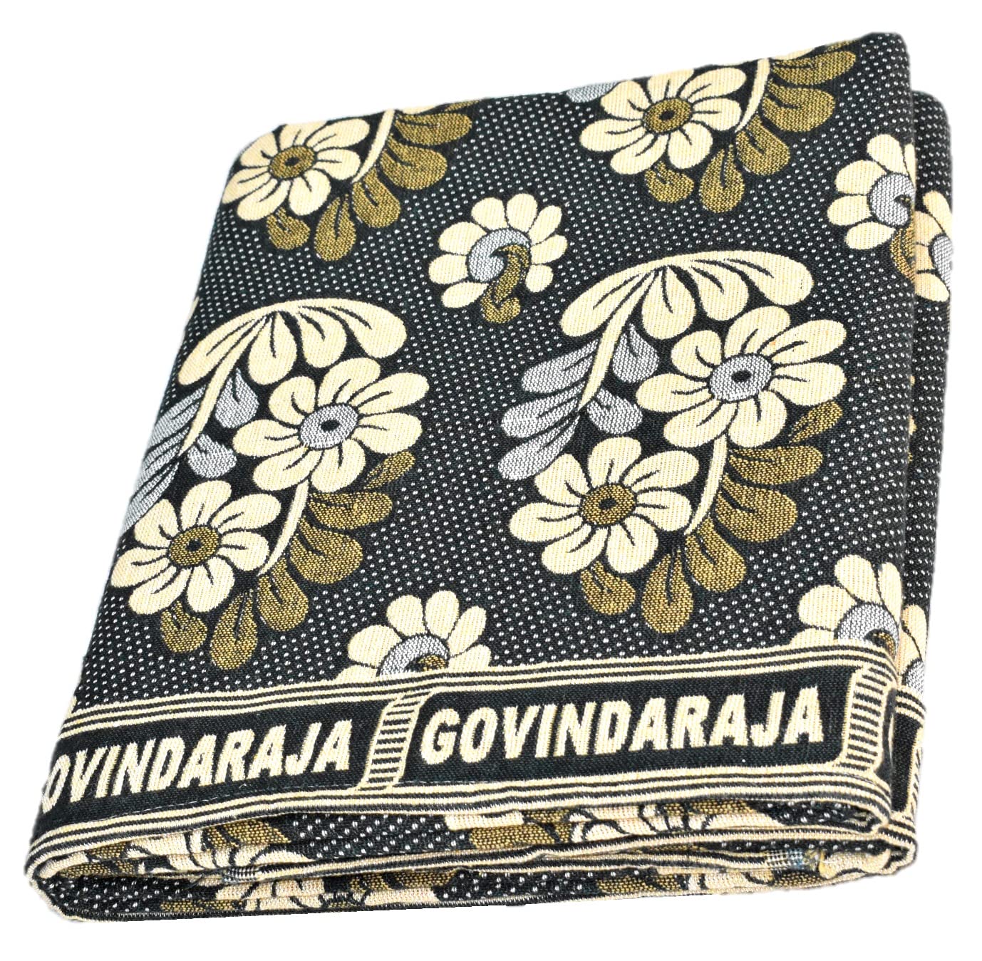 TUNI MANI Multi-Colour Govindaraja 100% Cotton Blanket/Chennimalai Bedsheet Size : 60 X 90 (5' X 7.5'Feet, Pattern May Vary, Queen, 1), Fade Resistant, Pack of 1 Kafalo