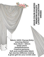 Chandwasia scarves, Viscose Fabric stole & Shawl || Scarf Stoles for Girls/Ladies/Women/Men for Summer & Winters_STOLES_Sep_02_D1