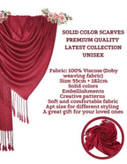 Chandwasia scarves, Viscose Doby Weaving Fabric stole & Shawl || Scarf STOLE for Girls/Ladies/Women/Men for Summer & Winters_STOLE_Sep_06_D15
