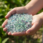 TREE MAISON CORONATING HOMES Flourite Crystal Chips |500gm | Crystal Stone for Home Decor, Reiki Healing | Amplifying