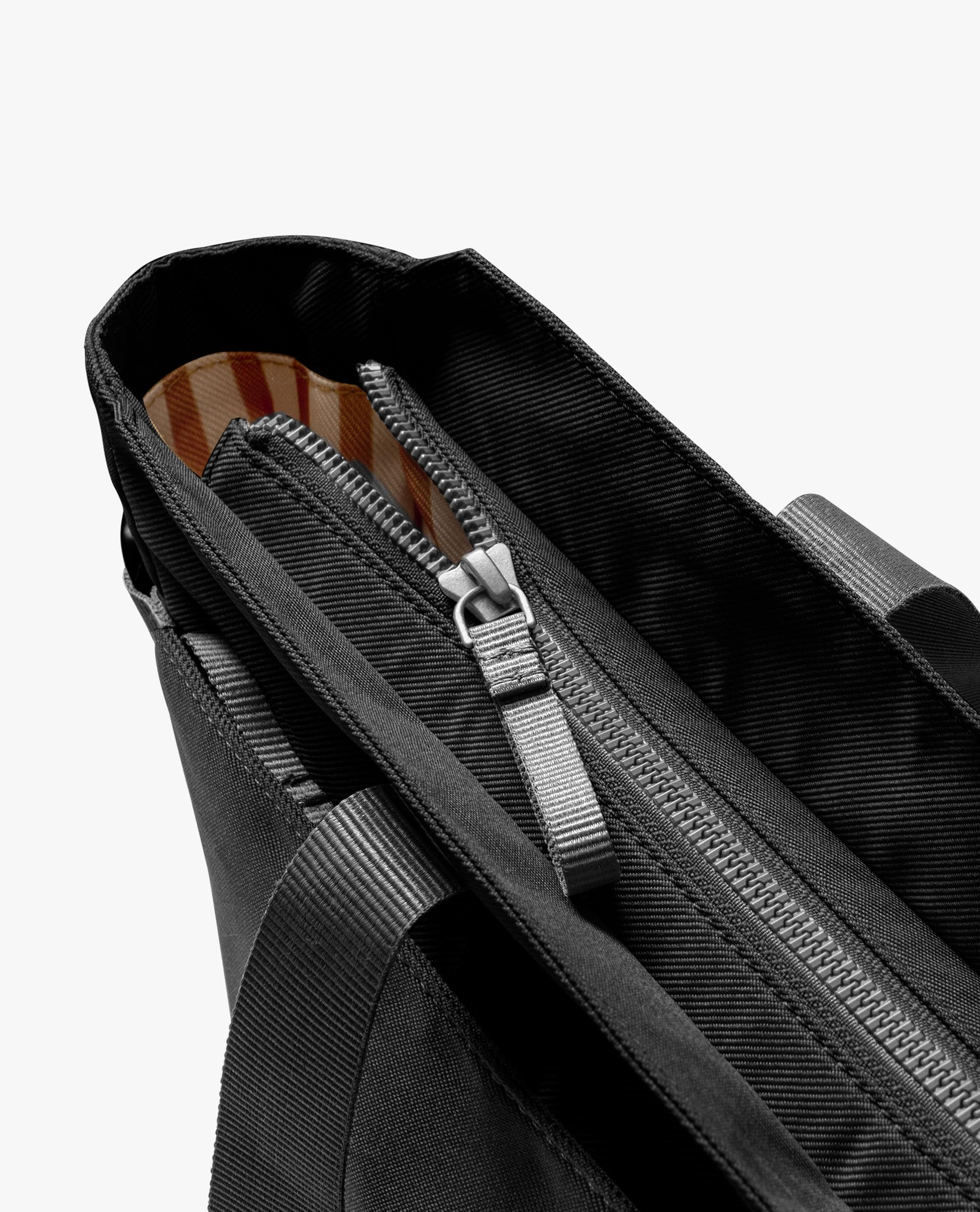 DailyObjects Recycled PET Dual Color Key Tote Bag For Women & Girls | Stylish Ladies Purse for Everyday Essentials | Fits any Laptop Upto 15.6 Inch | Padded Laptop Compartment - (Space Black)