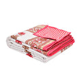 BLOCKS OF INDIA 100% Cotton Dohar King Size Reversible Hand Block Printed Malmal Summer Dohar/Blanket (Pink Peach Flower) Kafalo
