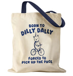Miss Adola Aesthetic Canvas Tote Bag for Women - Sturdy Cloth Cotton Totes Bag with Pattern Shoulder Bag for Shopping, Grocery, Gym, Cycling Bear, Cycling Bear, One Size