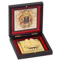 KUSHAL CREATIONS Charan Paduka Box | Religious Box | Pocket Temple (Ram Lala Face)