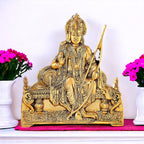 KridayKraft Metal Shree Ram Architectural Model Prabu Shri Ram Bhumi Ayodhya Showpiece for Home Decor, Office | Metal Showpiece Wall Hanging