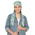 The Headscarves Premium Cotton Printed Headscarf for Women – Soft Chemo Headwear, Stylish Hijab Cap, Breathable Headwrap for Hair Loss, Modest Fashion Scarf & Cancer Turban