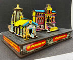 Beautiful Badrinath Kedarnath Temple 3D Badri Kedar Mandir Coloured Model for Home, Decor, Gifting, Retirement, Anniversary, Made Up of Pine MDF (5.5 inch x 3.5inch x 5 inch)