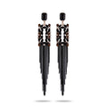 YouBella Jewellery Gifts Stylish Latest Western Ear rings Gold Plated Crystal Handmade Tassel Long Earrings for Girls and Women (Black)