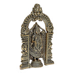 ARTVARKO Brass Tirupati Balaji Venkateshwara Murti Idol Statue Lord Srinivasa Pooja Home Office Temple Decor Gift 6 Inch
