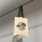 ALGAARI Safari | Gir Reusable Shopping Bag Canvas Tote Bag for Grocery Shoulder Handbag Travel Bag for Men and Women | Ecofriendly Cotton Tote Bags | 100% Organic Cotton | Large Capacity Handbag