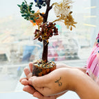 7 Chakra Crystal Tree for Good Luck, Wealth & Home Decor Gift
