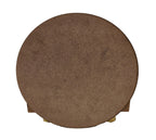 RIA Studio DIY MDF Laser Cut Round Temple Singhasan for God Laddu Gopal Ji Cutout for Art & Craft, Resin Art, Decoration