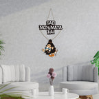 Artvibes Sab Moh Maya Hai Printed Wooden Wall Hanging for Cafe | Restaurant | Quotes Decor Item | Printed Wall Decoration | Wall Poster | Graphic Print Artwork | Unique Gift | Cafe Decor (WH_5705N)