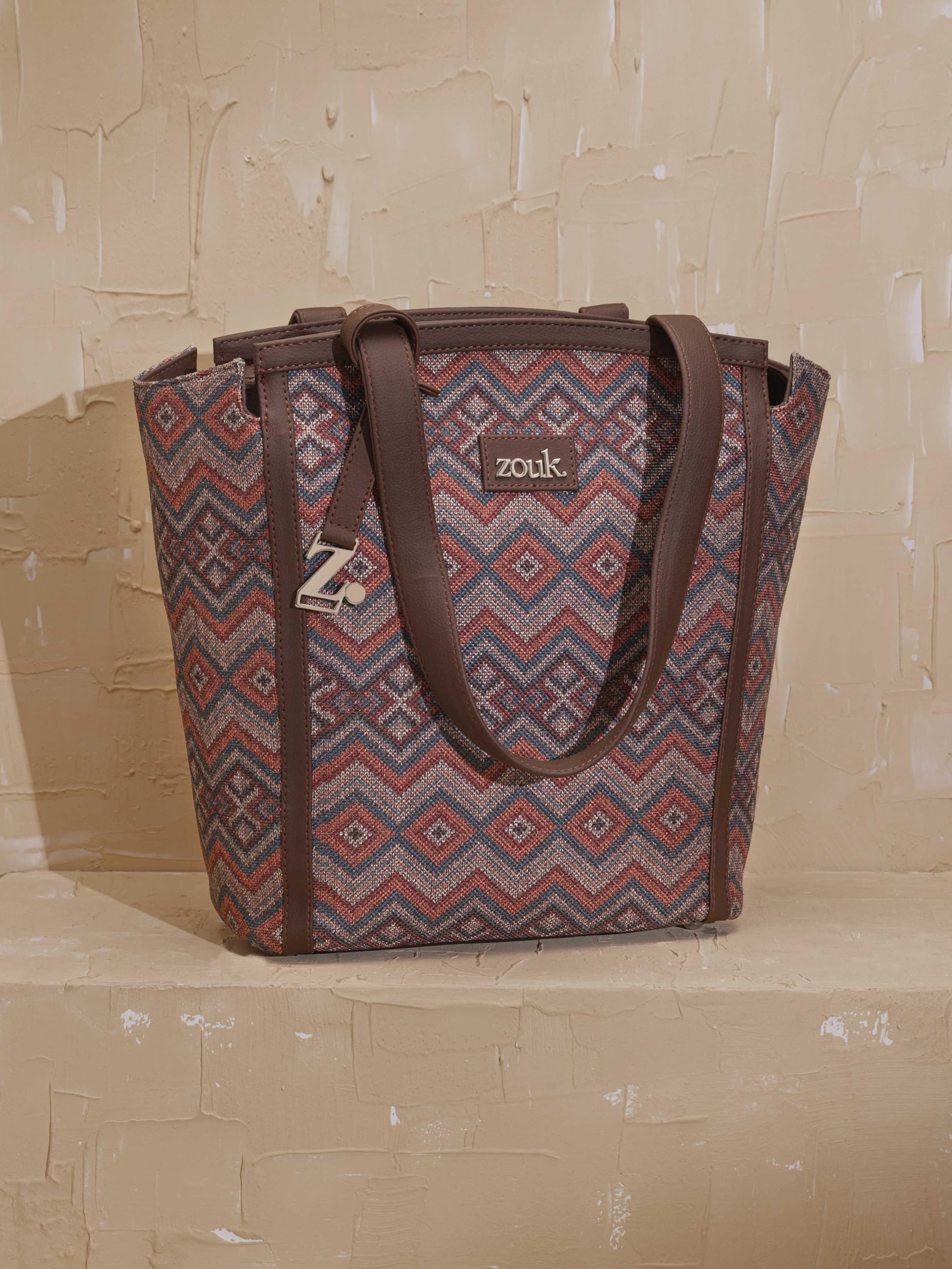 ZOUK Rhea Kapoor Adira Tote Bag for Women | Stylish Handbag for Woman | Premium Tote Bags | Purse Handbag | Big Size Stylish Hand Bags | Gwalior Weaves