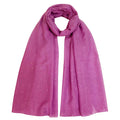 Lina & Lily Solid Shimmer Sparkle Glitters Sheer Maxi Shawl Head Scarf Hijab (#27 ROSE PINK)