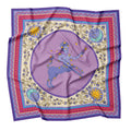 ULOS Women's Zodiac Signs Print Satin Scarf - Neck Scarf (Square) (22x22) (12 Designs)