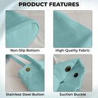 Kraptick CanvasTote Bags – Stylish Shoulder Tote Bag for Everyday Use For Women Reusable Compact Perfect as a Grocery, Shopping Bags for Grocery (Dark Green)