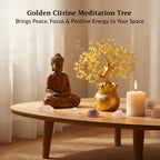 ZAICUS Citrine Crystal Tree for Home Decor & Feng Shui Gift