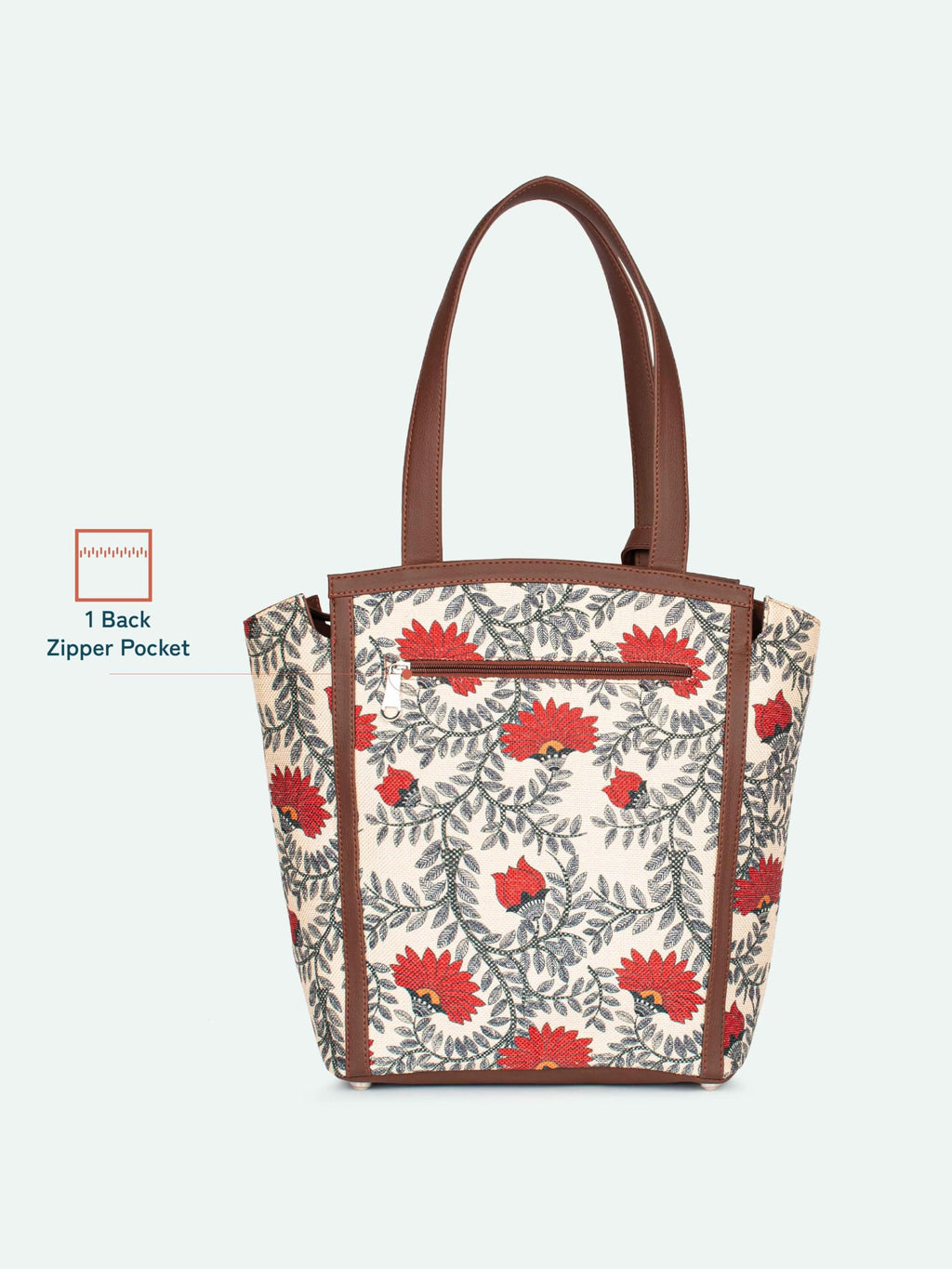 ZOUK Rhea Kapoor Adira Tote Bag for Women | Stylish Handbag for Woman | Premium Tote Bags | Purse Handbag | Big Size Stylish Hand Bags | Nawabi Couture