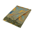 Paskmlna Paisley Pattern Tow Layered Woven Pashmina Shawl Scarf Wrap Stole (A18-018)