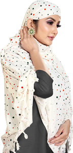VASTTRAM Women's Pure Cotton Long Scarves Scarf Cum Mask usable for Driver Anti Pollution Full Face Cover With UV Sun Rays Protection