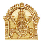 ARTVARKO Brass Ashtalakshmi Laxmi Set of 8 Pcs Ashta Lakshmi Wall Hanging for Diwali Pooja Mandir Temple Office Décor Marriage (5.5x5.5 Inch Each Idol) Gold
