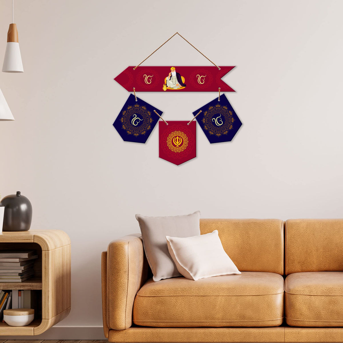 Artvibes Wall Hanging Home Decorative Wall Art for Living room | Bedroom | Gifts | Wall Hanger for Decoration | Modern Decor | Artwork | Wall Sculpture | Signs & PlaquesArt Print (WH_6428NR)