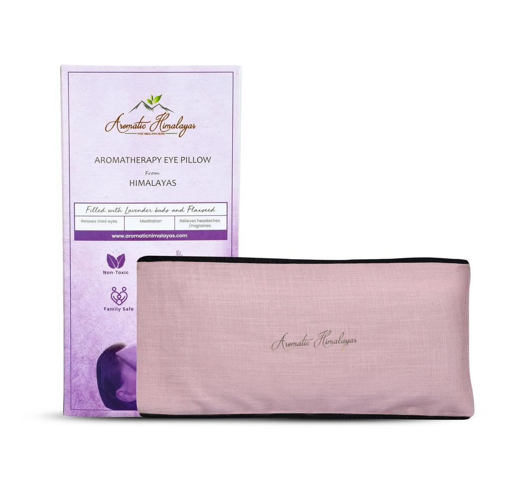 NutriBuck® Eye Pillow | Meditation | Yoga | Cushion | 100% Cotton | Filled with Buckwheat Hulls | Perfect for Sleeping | Lightweight Eye Mask for Home and Travel | (Dark Green)