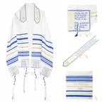 3 ARCHES USA The Blessing Tallit, Messianic Christian Prayer Shawl 73x33in