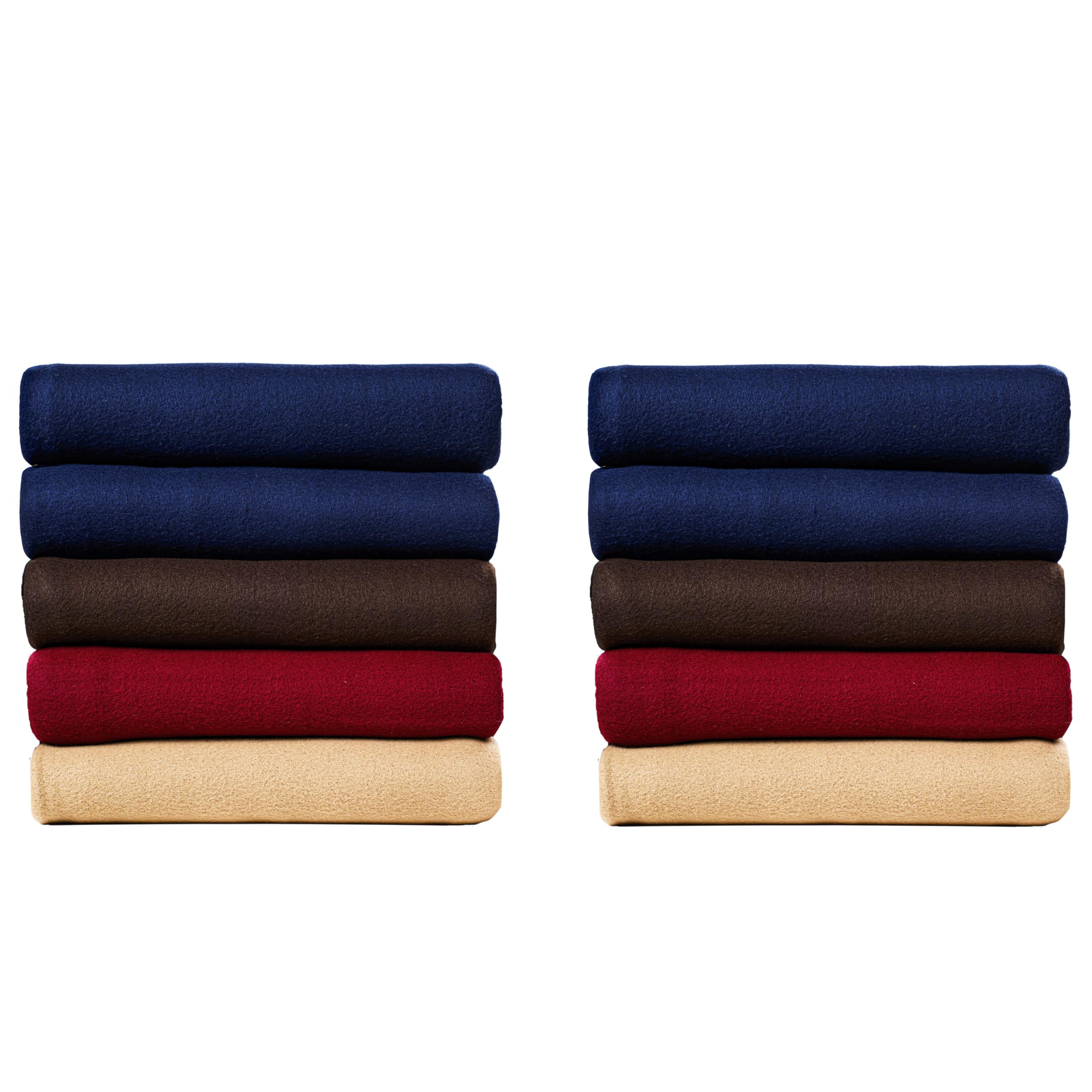 CHANDRAVATI Stylish Polar Fleece Single Bed AC Fleece Wool Blanket - 58x88 Inch || Skin Friendly || Plain || (20) Kafalo