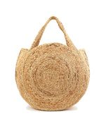 Handmade Raffia Tote Bag for Shopping, Storage & Casual Use