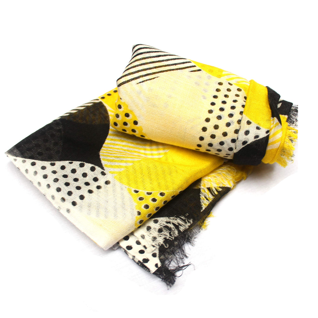 bratkrok WOMEN'S TRENDY FLORAL PRINTED RAYON SCARVES/STOLES MULTICOLOUR (PACK OF 3)