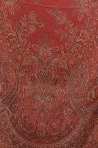 Exotic India Women's Shawl (SWL33-maroon_Multicoloured_Free Size)