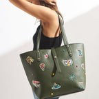 Chumbak Office Tote Bag for Women | Stylish Shoulder Bags for College | Professional Canvas Tote Bag | Laptop-Friendly College Bag