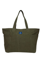 AQVA Handmade Eco Friendly Washed Cotton Canvas Tote Bag - Reusable Shoulder Bag with Top Zip Closure, Inner Zip Pocket - Large Cotton Canvas Handbag for Grocery, Gun Metal