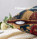 ishro home Premium Cushion Cover 18 inch x 18 inch | Luxury European Mosha Fabric | Love at First Sight Designs | Hidden Zipper | Machine Washable, Non- Fading | (2, Jodhpuri Royale, 18 x 18 Inches)