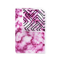 Divine Casa 120 GSM Microfiber Single Dohar | Soft & Lightweight Throw Blanket | Cozy & Breathable | All-Season Comfort | 210 x 140 CM | Marble Pattern | Pink Marble Kafalo