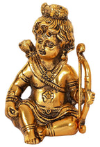 Prince home decor & gifts Lord bal ram ji with dhanush Gold Plated