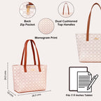 Lavie Women's Betula Tote Handbag | Ladies Purse Handbag | Bag for Women | Rakhi Gift for Sister