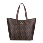 Lavie Mono LL Harper Tote Bag For Women | Tote Handbag For Work | Ladies Purse | Stylish Shoulder Bag | Gift, Brown
