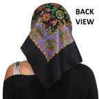 KETKAR female Women's Acrylic Blend Wome Scarf For Winter, Cozy Warm For Winter_Pack Of 1,Black