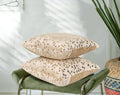 RD TREND® Premium Velvet Cushion Covers Set of 2 | Soft Decorative Throw Pillowcases for Sofa, Bed & Living Room | Cushion Cover 18 inch x 18 inch (45x45cm) Cream Caramel
