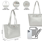 Lavie Betula 1 SM EW Women's Tote Bag (Silver)(HCES450016M2)