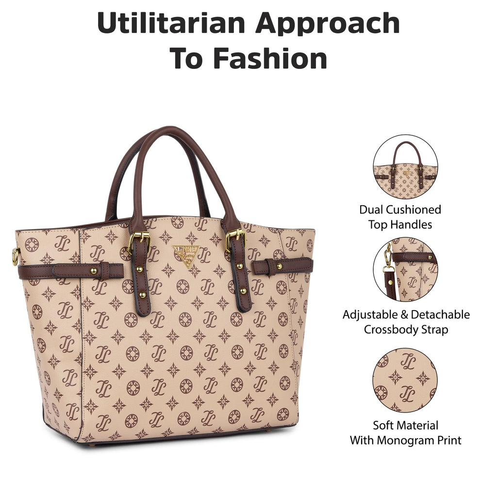 Lavie Signature Women's LS Montreal Tote Bag for Women | Tote Handbag for Work | Ladies purse | Stylish Shoulder Bag | Gift for Women