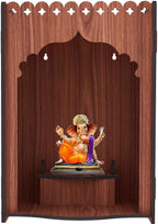 SSI Fully Handmade Beautiful Small Wooden Home and Office Temple/Pooja Mandir