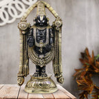 ARTVARKO Big Brass Lord Tirupati Blessing Balaji Statue God Venkateswara Incarnation of Vishnu Sculpture for Health Wealth Figurine Home Decor Height 23 Inches