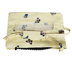 Switchon Scarf Hijab Rayon Printed fancy scarf for women Size Adjustable -Hook loop tape (Multicolor_Yellow)