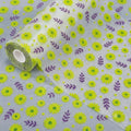 Zenmat EVA Anti Slip 45cmX5m Printed Shelf Liners for Kitchen Cabinets, Drawers, Fridge – Non-Slip, Washable Mats for Shelves, Cupboards Easy to Cut and Install (45CMX3MTR - Purple Leaf Printed) Kafalo