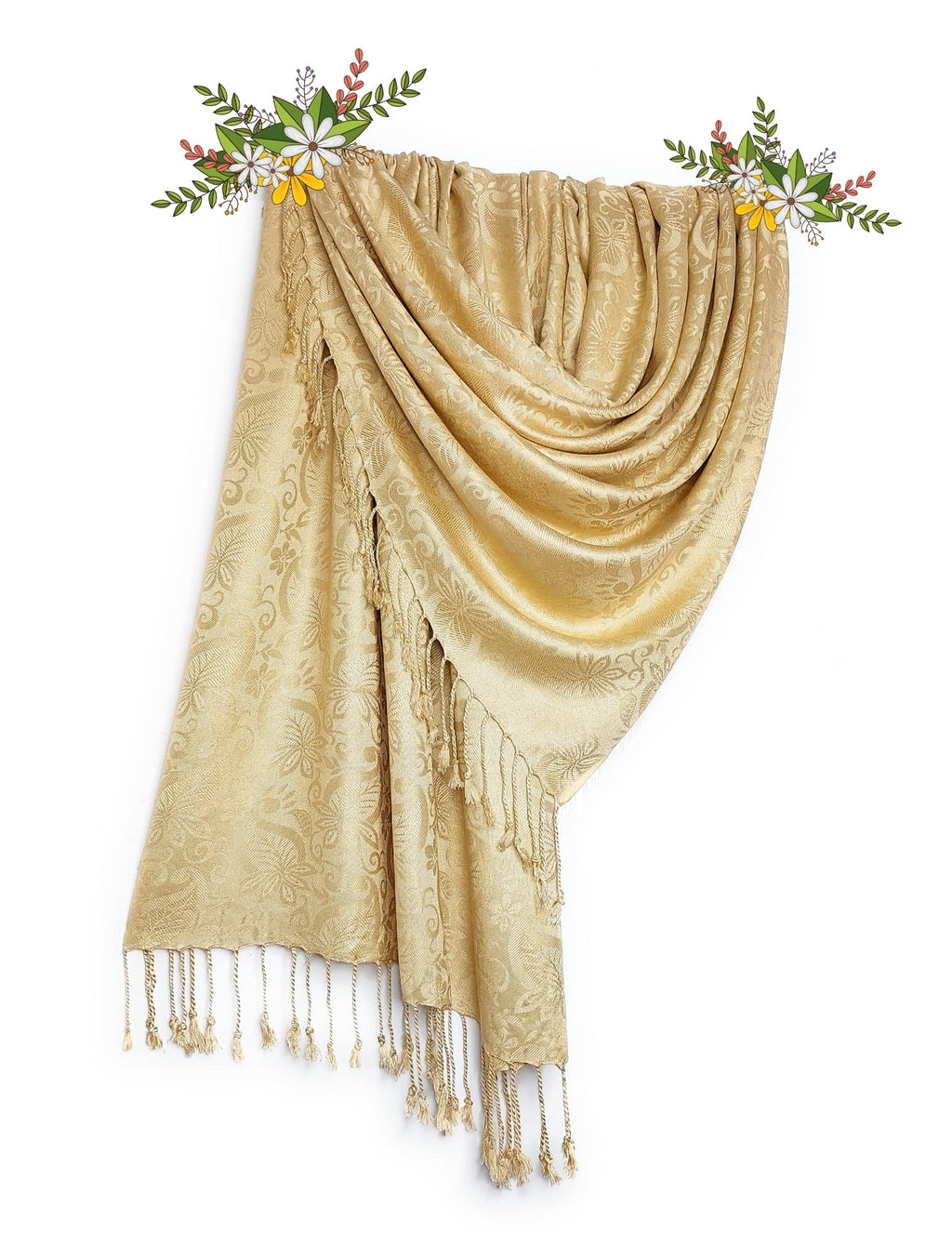 Chandwasia Viscose Scarf for Men & Women, 28x72 Inches | Lightweight Batik Design Stole & Shawl, Soft Breathable Fabric for Summer Winter, Stylish Casual Daily Wear Wrap