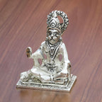 KridayKraft Hanuman ji Metal Statue,Bajrangbali Murti for Pooja & Decor Your Home,Office,Religious Idol Statue Gift Purpose,Table Showpiece Figurines,(Pack of 1 Hanuman Ji Murti) for Car Dashboard...